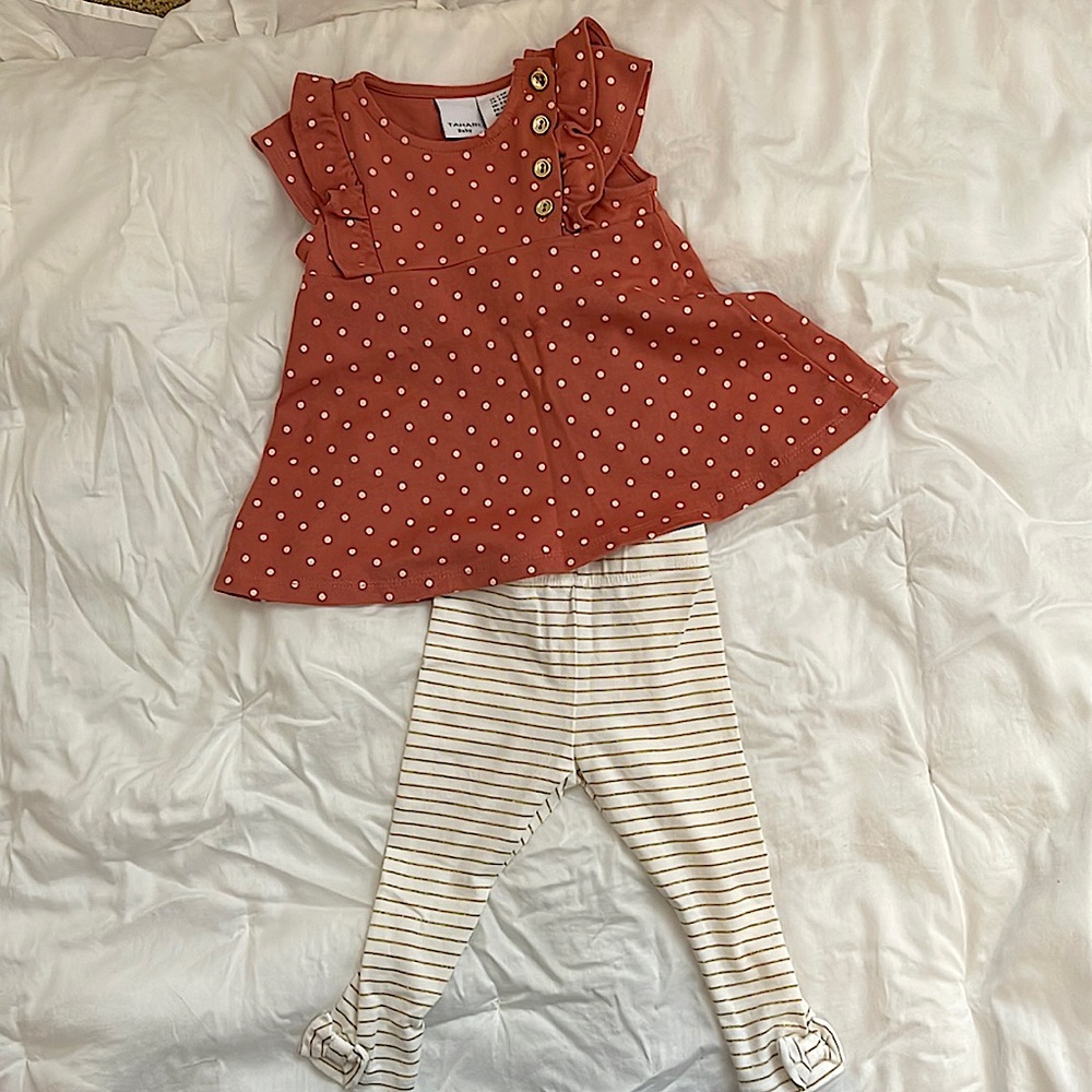 Two piece baby girl set